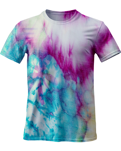 Custom Printed Tie-Dye T-Shirts