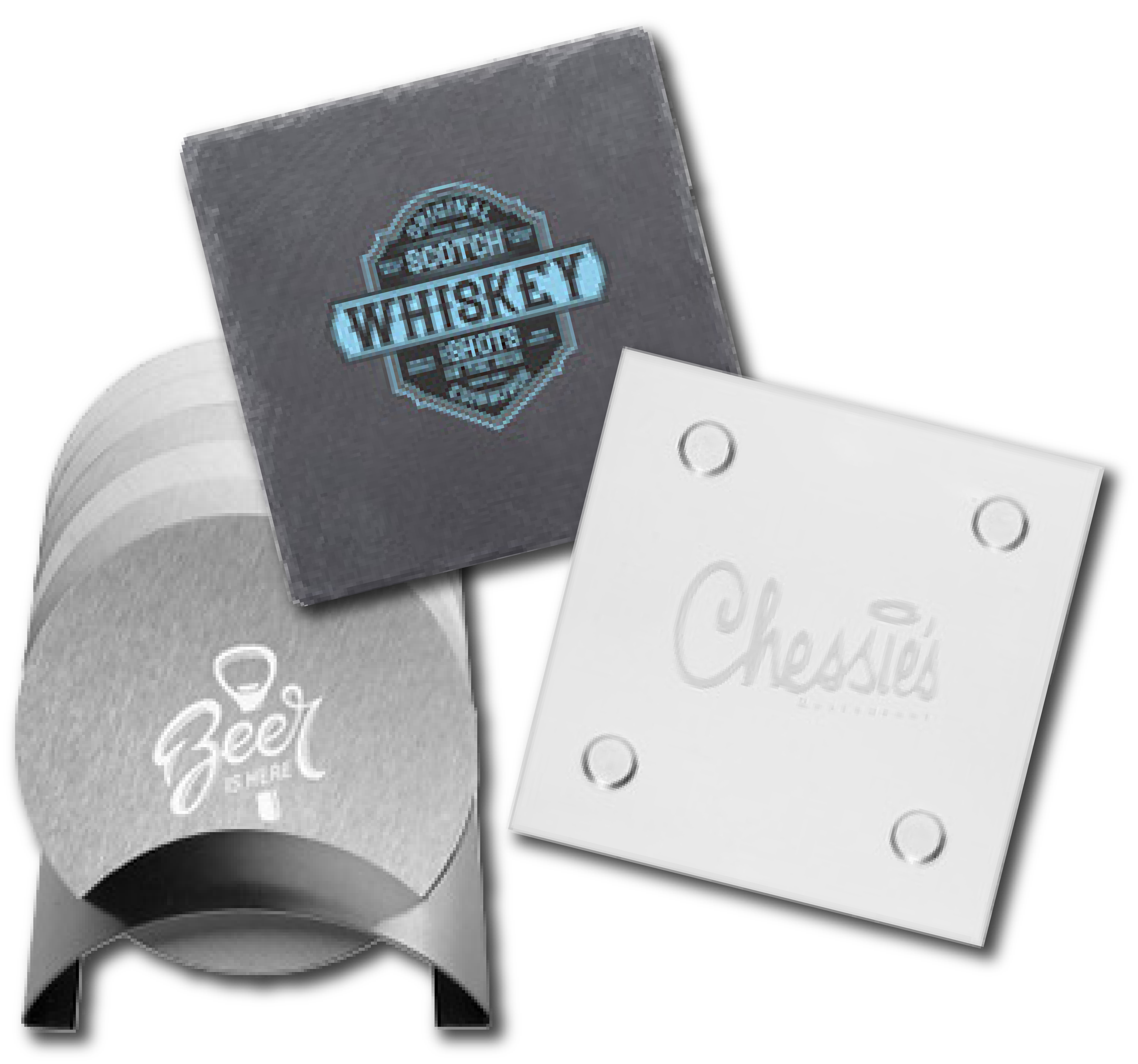 Custom Printed and Engraved Coasters to Brand Your Business or Cherish a Memory